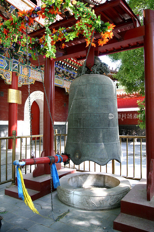 Rin gong在北京喇嘛庙